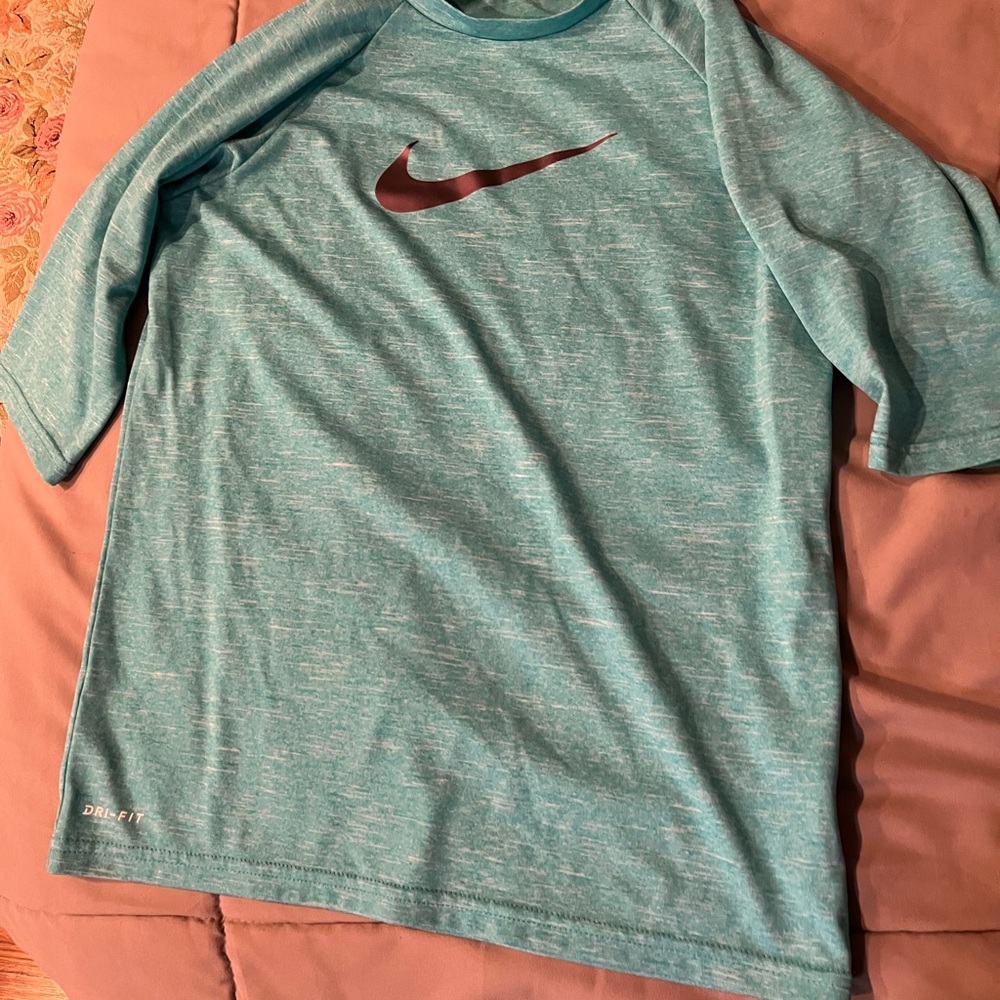 Nike youth swim shirt
